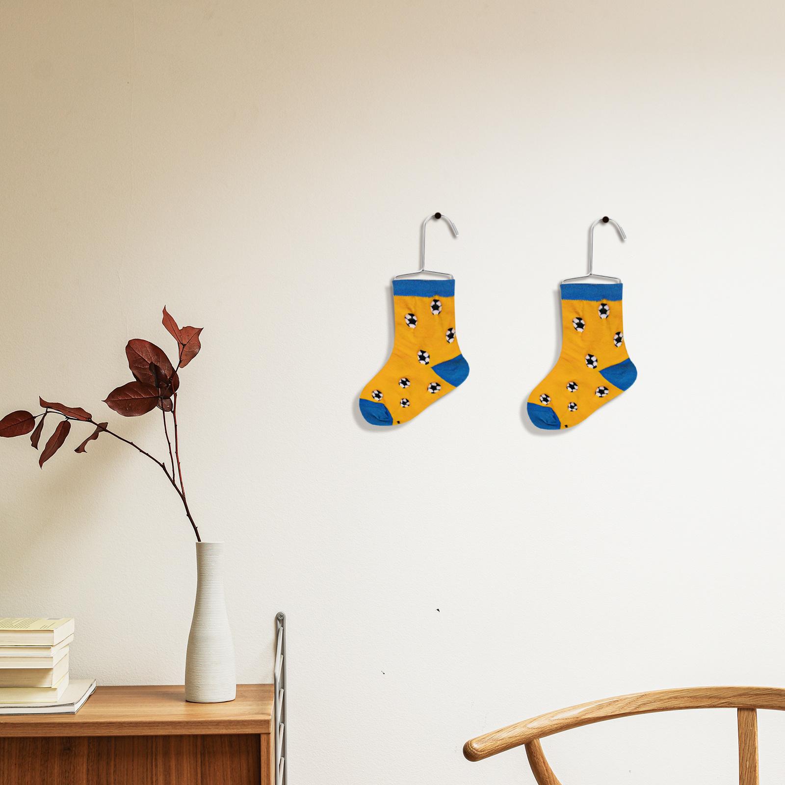 2 шт. Блокираторы для носков из нержавеющей стали, металлические 27x13 см, стойка-вешалка для сушки и демонстрации носков для вязания и крючком, вешалки для носков 27X13X0.3CM