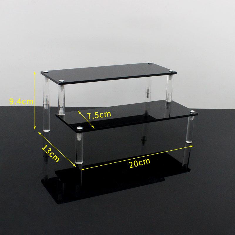 1-3 Tiers Acrylic Perfume Organizer Shelf  Ins Cosmetic Makeup Display Stand Cupcake Doll Desktop Shelves Storage Holder