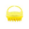Silicone Scalp Massager Shampoo Brush for Hair Washing and Cleaning with Ergonomic Handle and Soft Flexible Bristles for Scalp Care and Itch Relief