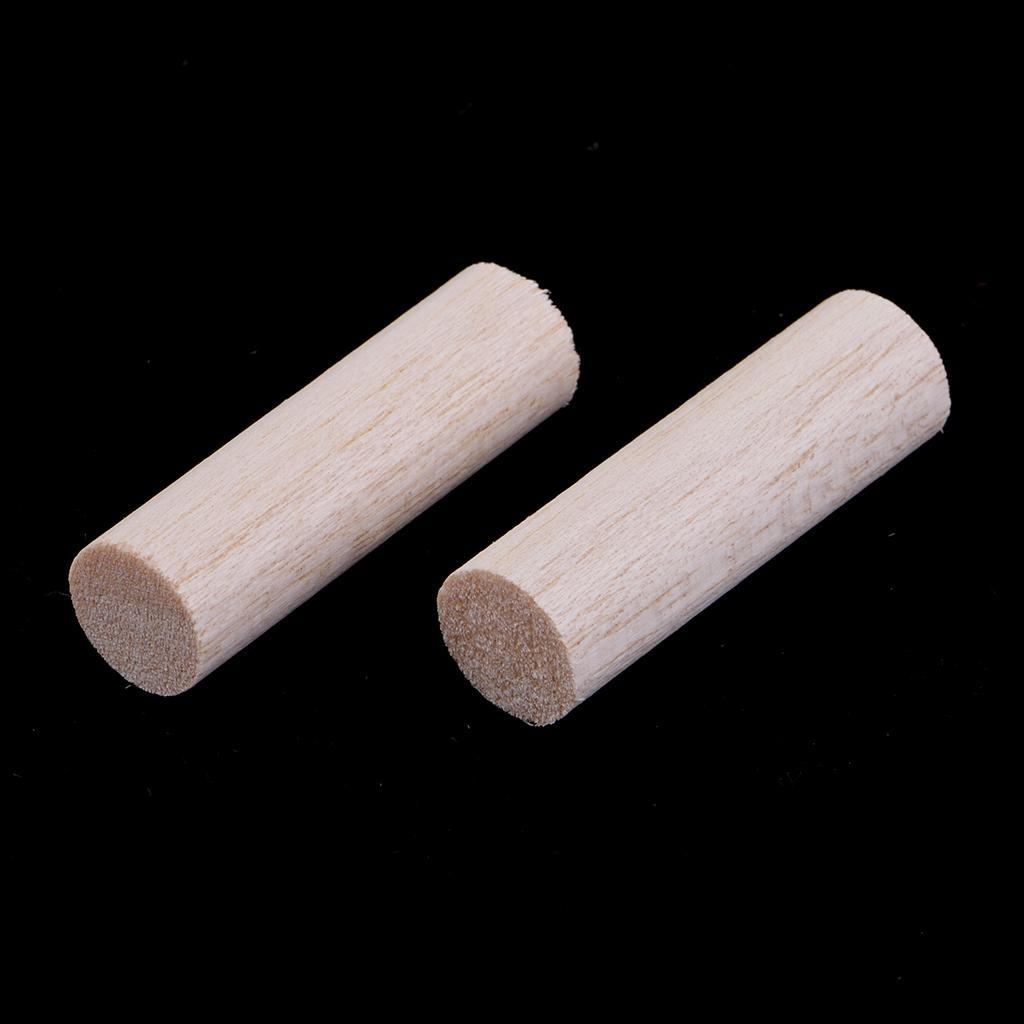 Wood Unfinished BBalsa Dowel Rods Craft Sticks Projects