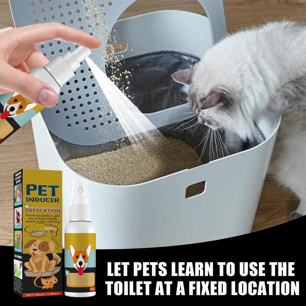 Cat And Dog Defecation Positioning Inducer Urine And Feces Fixed-point Positioning Defecation Training Spray 30ml