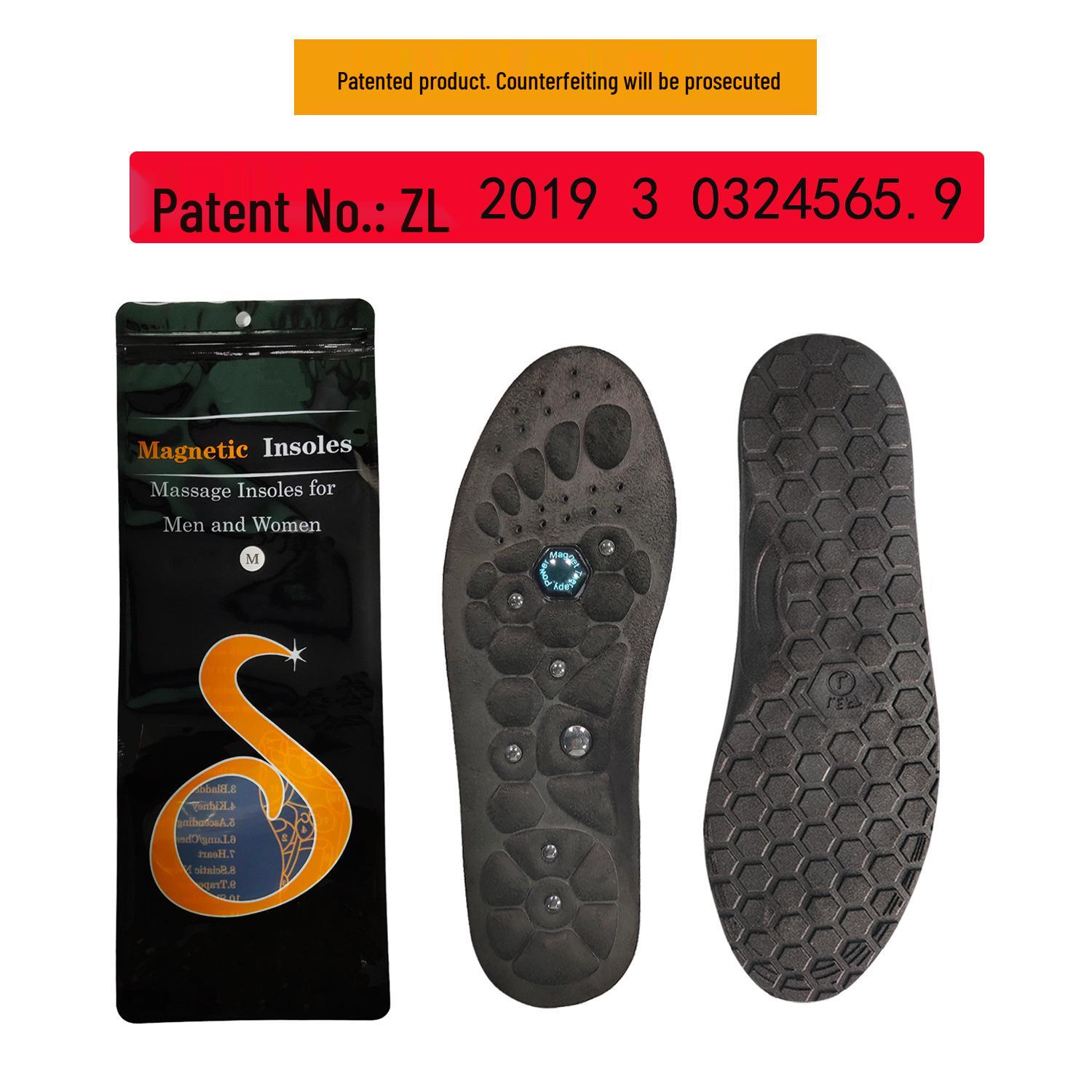 

Магнитные массажные стельки - Акупунктурная терапия, Поддержка свода стопы, Дышащие и влагопоглощающие 41-43 (Medium)