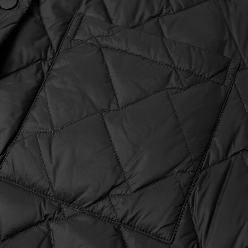 Eifini Women's Shirt-Style Rhombus Down Jacket