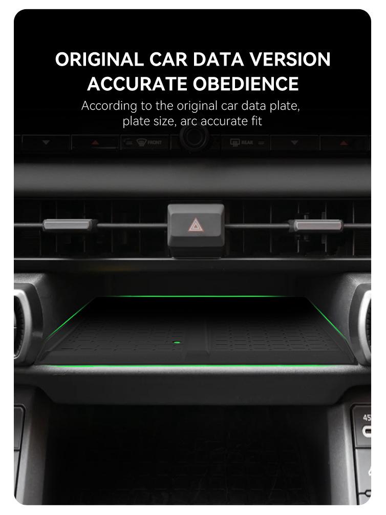 Toyota Wildlander/RAV4 Wireless Charging Silicone Anti-Slip & Dustproof Mat - Fits 26 Models