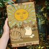 1pc Sun Tarot Metal Sign 8x12 Inch UV Print Aluminum Wall Art Home Office Bar Cafe Decor Indoor Outdoor Hanging Plaque