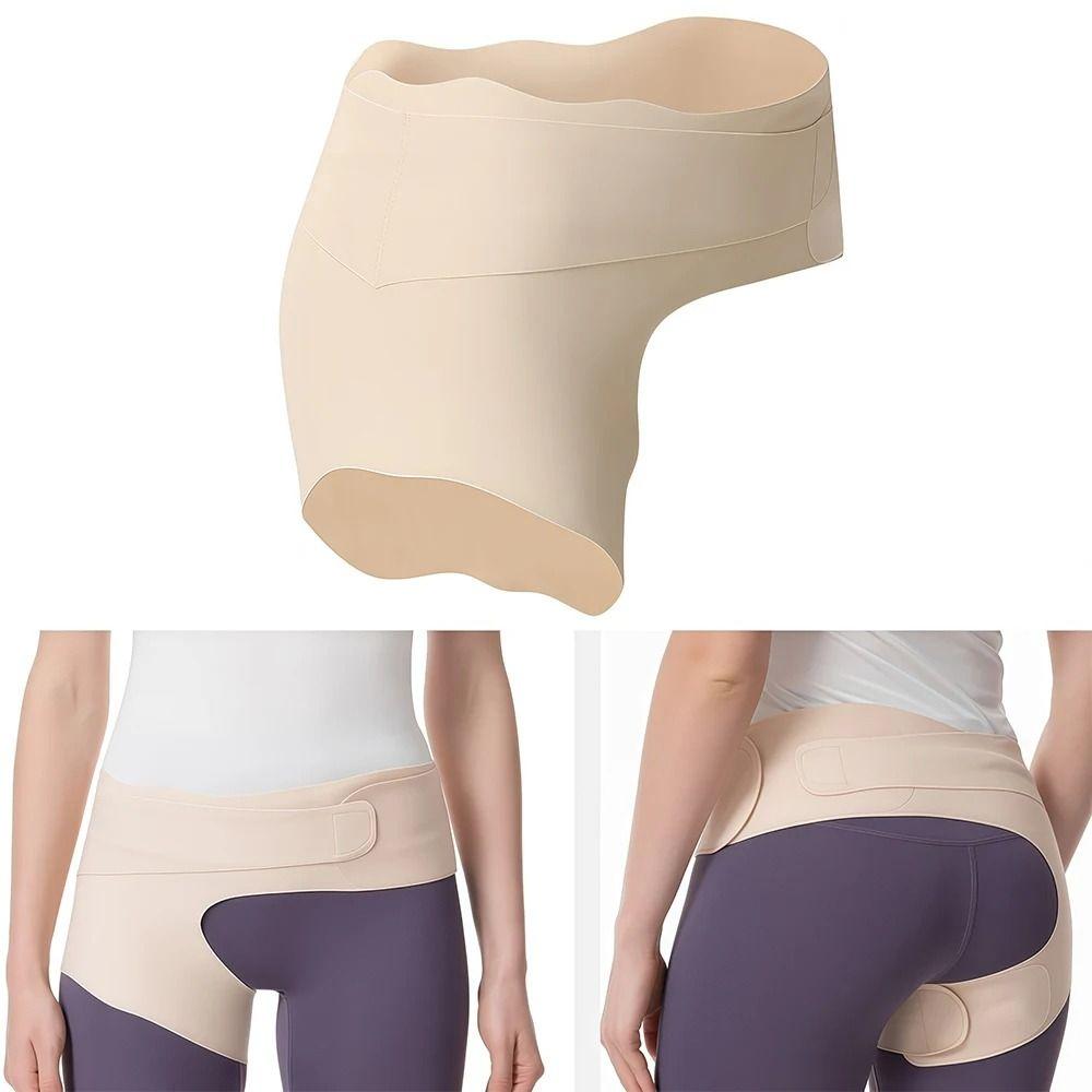 Durable Ultra Thin Hip Brace Adjustable High Elestic Groin Wrap Sciatic Nerve Relief Breathable Leg Hip Wrap For Women & Men