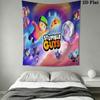 Stumble Guys Frenzy Wall Hanging Printed Fabric Blanket Decorative Tapestries for Bedroom Living Room Home Decor