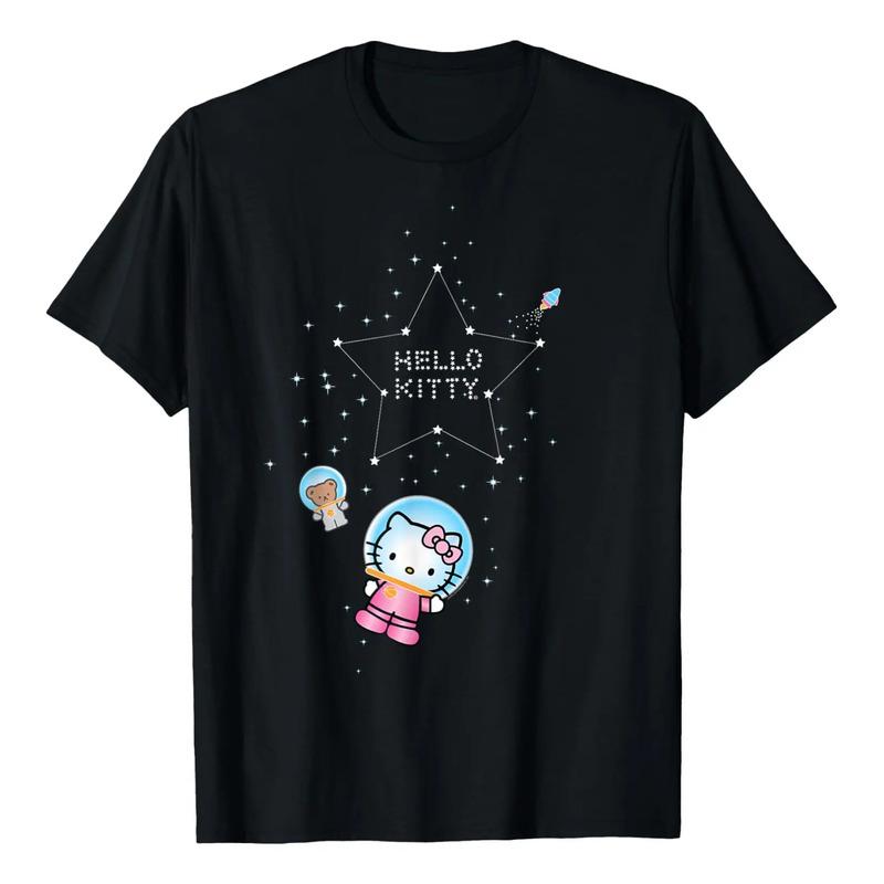 Camiseta De Astronauta De Hello Kitty Constellation Stars S