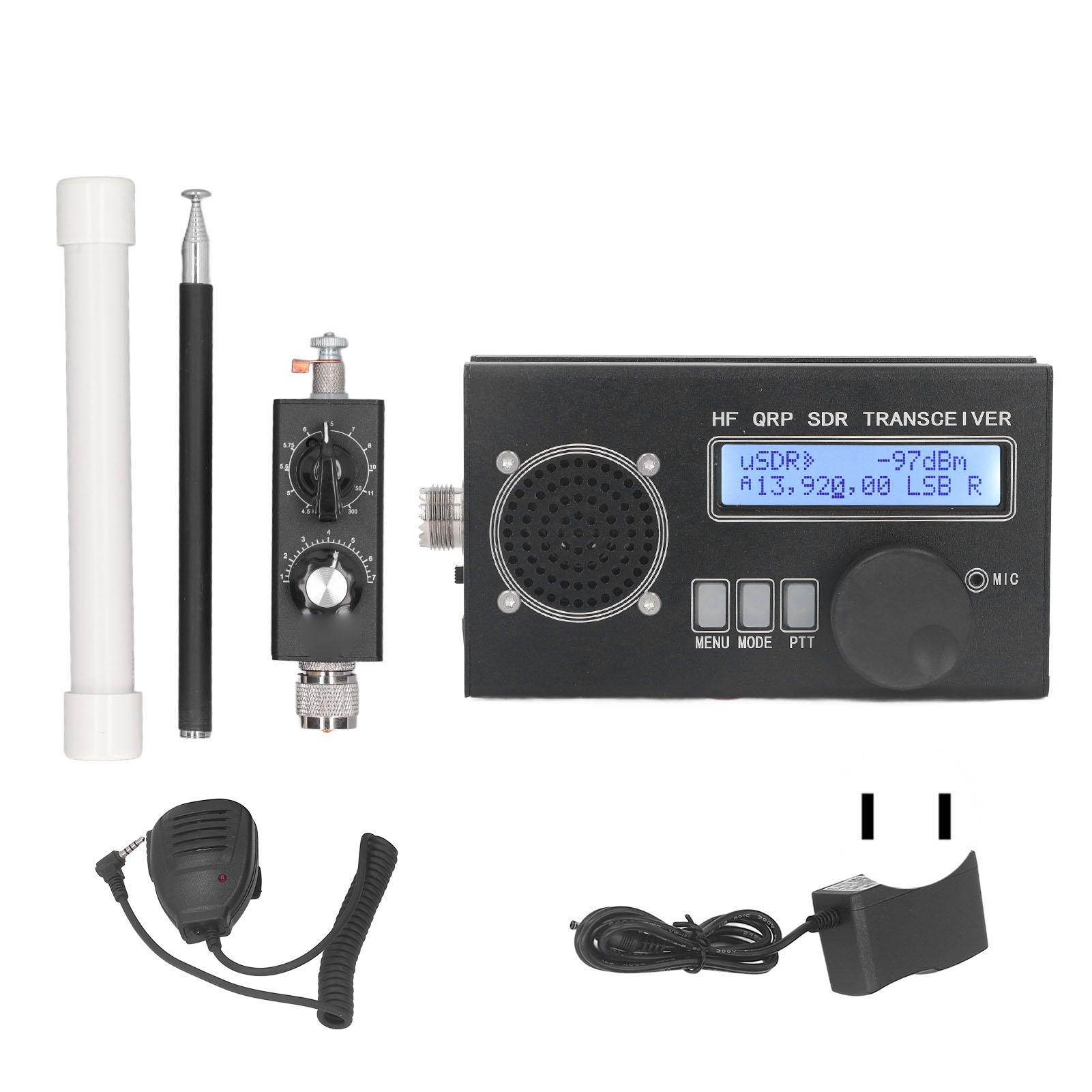 

3.5 to 470MHZ 20W QRP Shortwave Radio Transceiver USDR USDX Mini 8 Band SSB CW QRP Transceiver