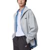 Men's New Balance Jackets Men's Gray Lapel Moderate Multi-Pocket Knitted