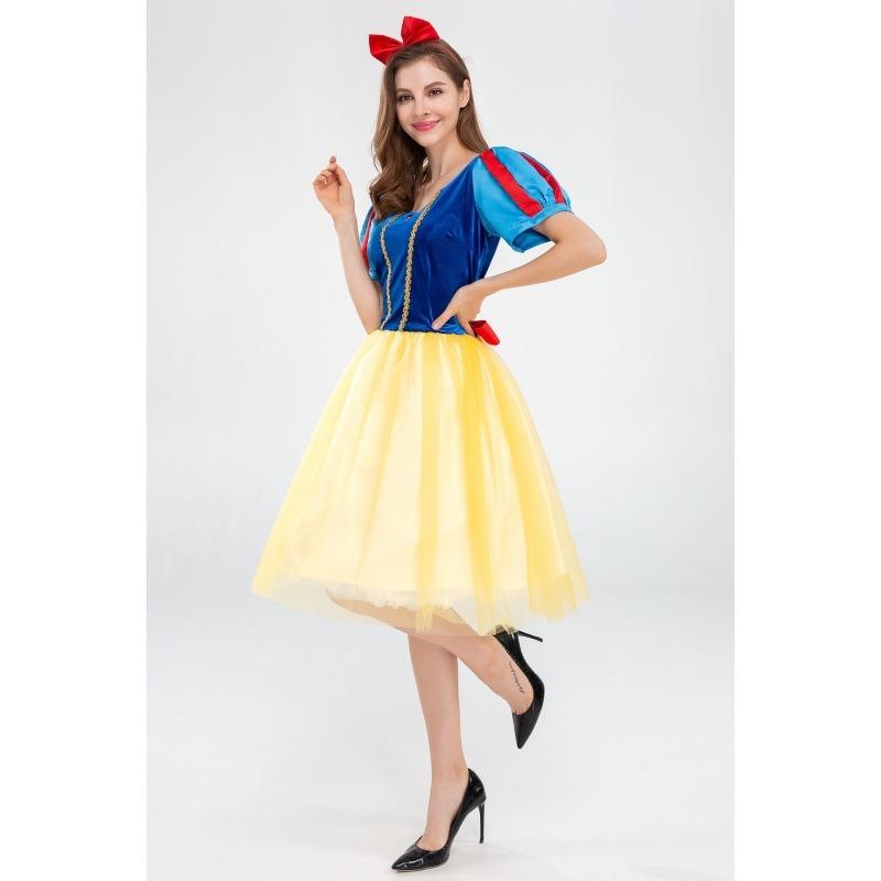 Halloween Costume Snow White Costume Adult Costume Queen Costume Princess Dress Performance Costume