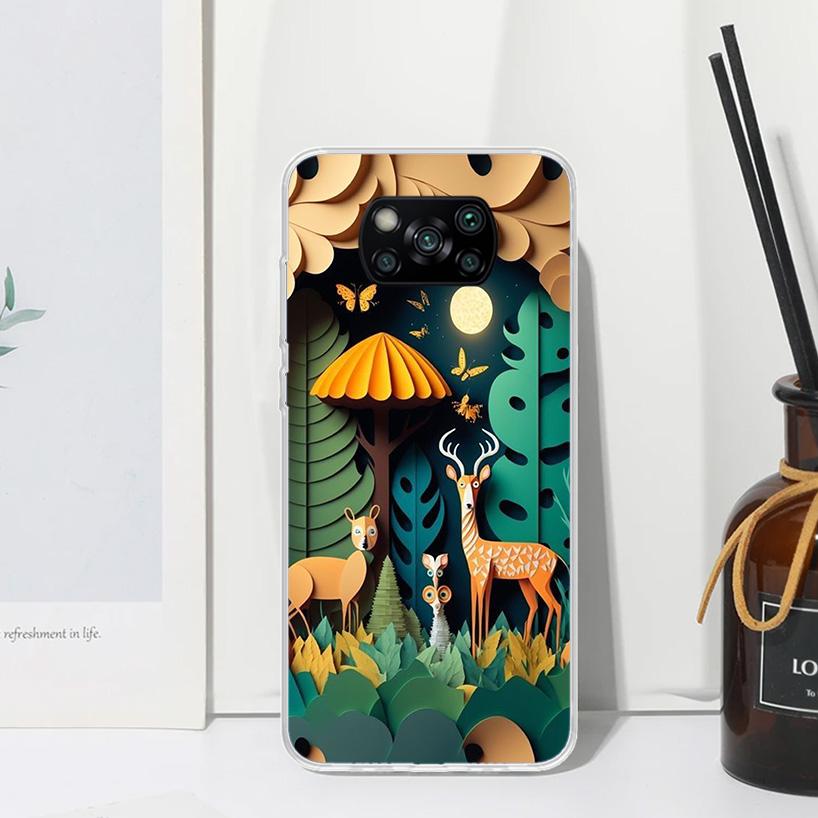 

Natural Trees in Mountain Ranges Phone Case For Xiaomi Poco X7 X6 X5 M7 M8 Pro F7 Ultra Redmi 15C 15 13C 13 12C 12 10 10C 10A Ar Redmi 15C 4G