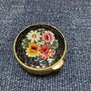 Used Antique Retro Overseas Souvenir Mosaic tile?Accessory Case, Pill Case, Jewelry Vintage Style