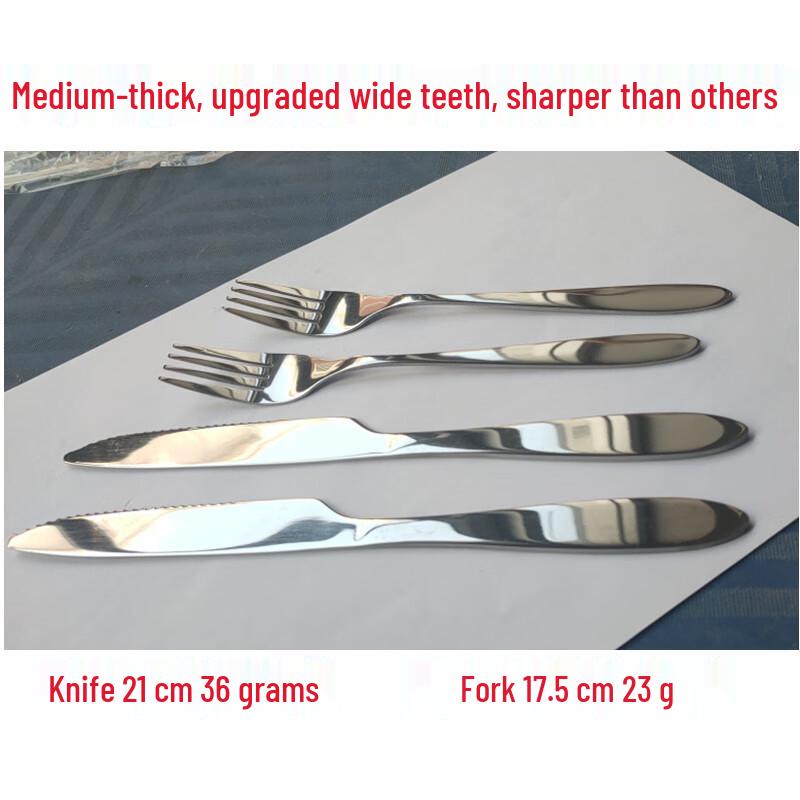 Zhaoran Premium Stainless Steel Steak Cutlery Set