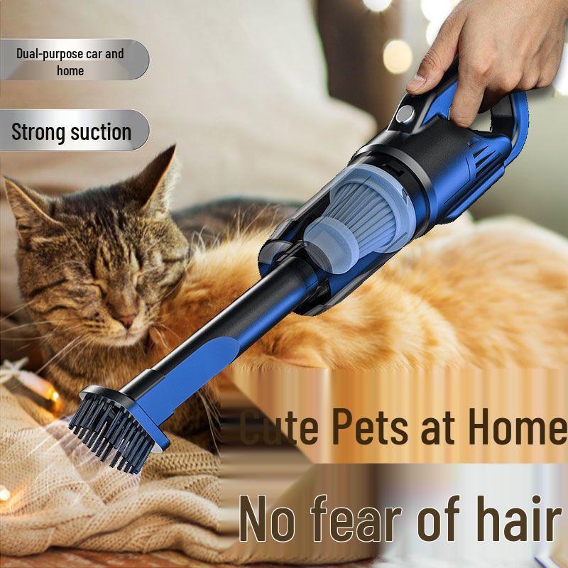 Rechargeable Pet Hair Remover Vacuum - Handheld, Powerful, Wireless for Car, Home, Sofa, Desktop, Indoor Use