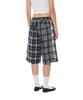 TRUNK PROJECT Check Shorts_Navy