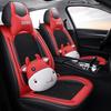 Universal Four-Season Leather & Ice Silk Car Seat Cover Cushion for All Models