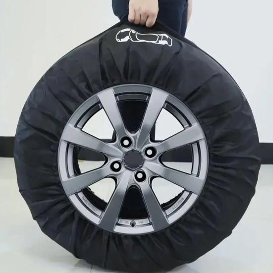 Univerzální potah na rezervní kolo Nylonová taška na přenášení Všepočásí Ochranný vak s uchem Nastavitelná úložná taška pro Auto Nákladní vůz SUV