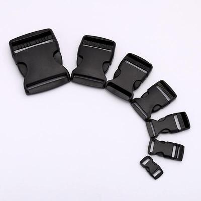 אבזם פלסטיק מתכוונן לפאוצ'ים לפאוץ' ולתרמילים, 1-5 ס"מ