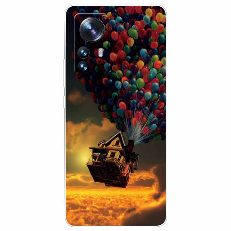 For Xiaomi 12T Pro 5G Case 12 T Cat Space Soft TPU Clear Silicone Funda Cases for Xiaomi 12T 5G Cover 12TPro Shockproof 2022