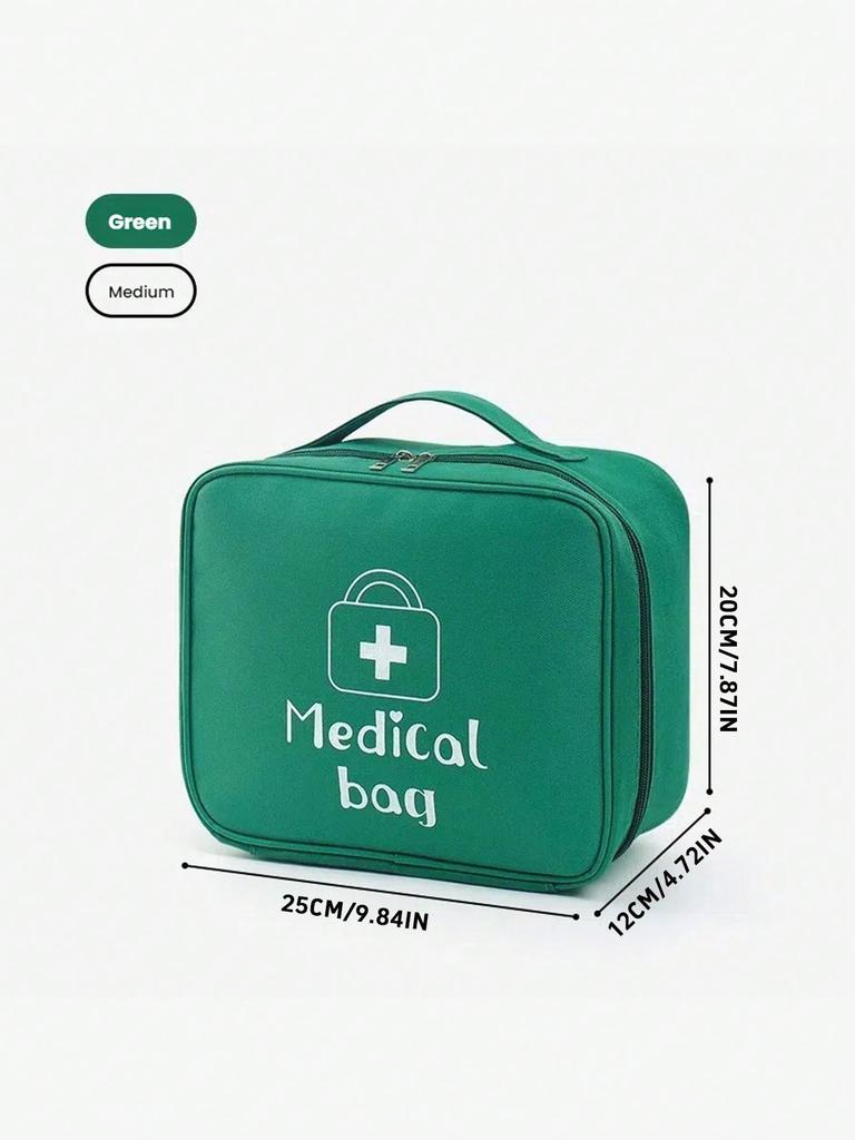 1PC Home portable medicine box, travel large-capacity medical bag, three-piece set, multi-functional medicine storage bag