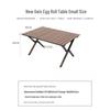 OEING Portable Aluminum Roll-Up Camping Table