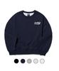CREAM SODA LAB Basketball Arc Big Logo Sweatshirt Navy