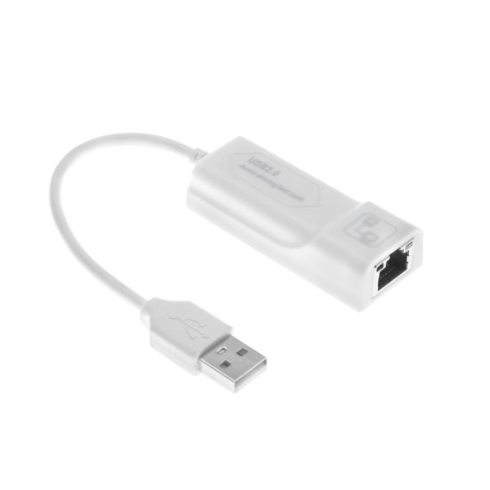 Portable USB 2 Cable Network Card Wired Built-in Drive-free Ethernet Adapter
