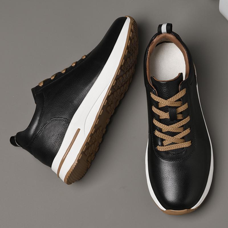 Fashion Summer Genuine Leather Shoes Handmade Casual Shoes Fashion Designer Tenis Masculino All-match Male Skateboard Footwear Sneakers