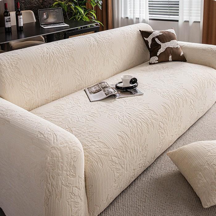 New European Retro Jacquard Velvet Season Versatile All Elastic All Purpose Cover