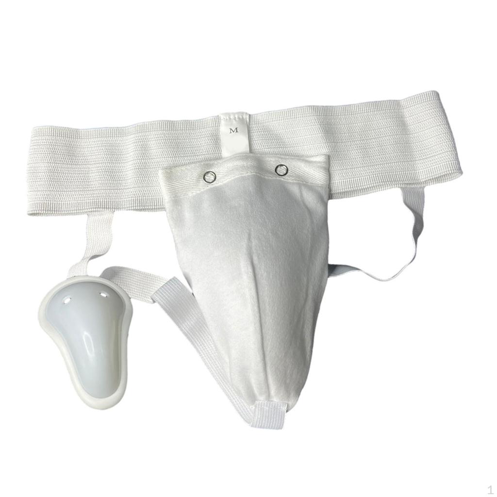 Mens Taekwondo Groin Protector Safe for Grappling Jockstrap Sanda Sparring