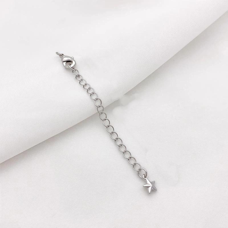 Gold Plated Star Heart Brass Lobster Clasps 75Mm Tail Extender Connector Chains Diy Jewelry Making Accessories
