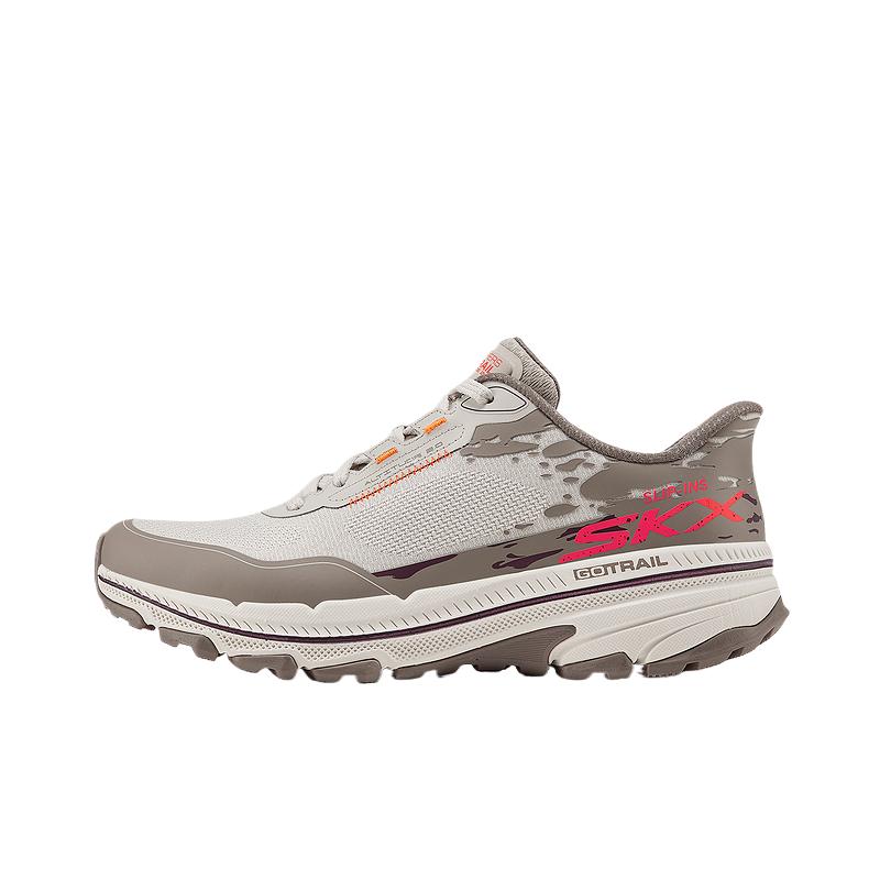 Skechers Go Series Удобные низкие беговые кроссовки Женские кроссовки Серый Коричневый 129532-TPCL 38