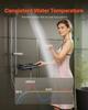 VEVOR Thermostatic Shower Faucet Valve, 38 Degrees C Secure Lock Thermostatic Shower Valve Trim Kit