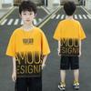 Boys' Summer Outfit Stylish And Fashionable Children'S Summer Short-Sleeve Two-Piece Set Boys' Summer Clothing