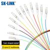 SK-LINK Pigtail de Fibra Óptica Multimodo LC OM4 de 12 Fibras