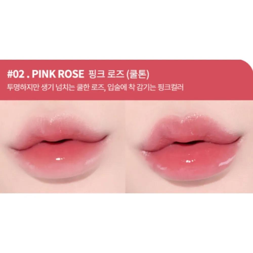 Heart Percent Lip Pencil Cloudy Mauve + Pure Tint Pink Rose