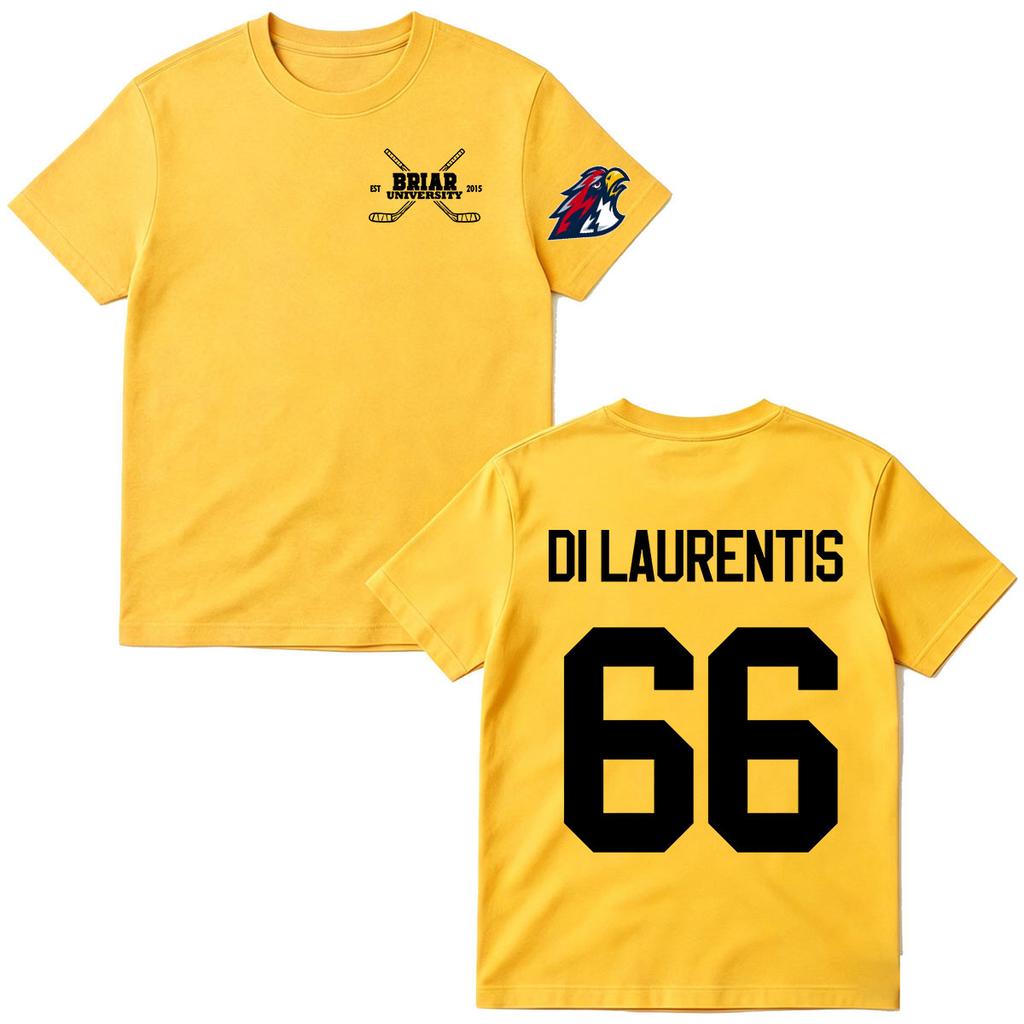 2026 Off Campus TV Series T-shirts Fan Gifts Di Laurentis 66 Briar University Men's Women Fashion T-shirt Cotton Short Sleeve T Shirts Casual Tee Top
