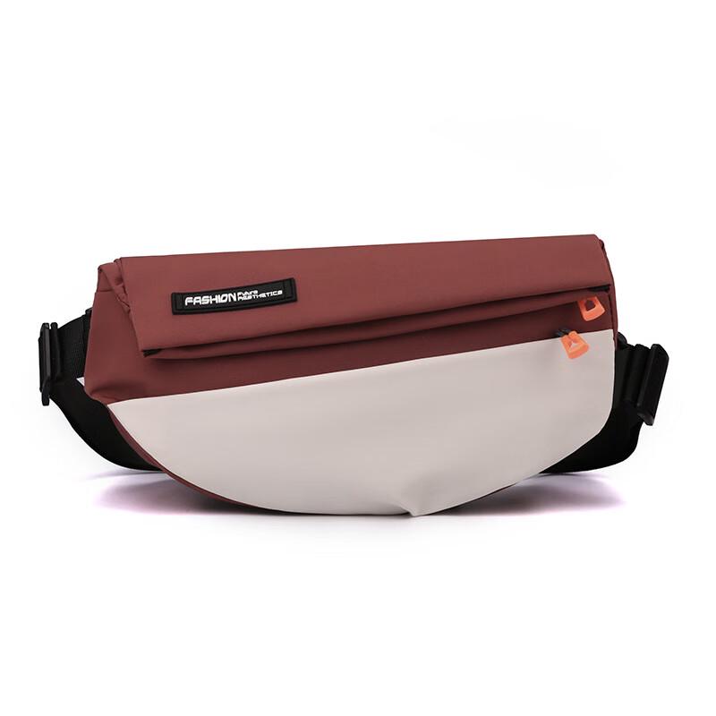 Li Shen Fashion Patchwork Crossbody Chest Bag