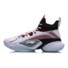Li Ning Power 7 Premium Cushioning Slip Resistant Abrasion Resistant Support High Top Basketball Shoes Men's White ABAQ071-1