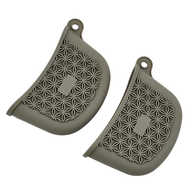 1 Stück Silikon Topfgriff Halter Wärmedämmung Abdeckungen Topf Ohr Clip Handschuhe