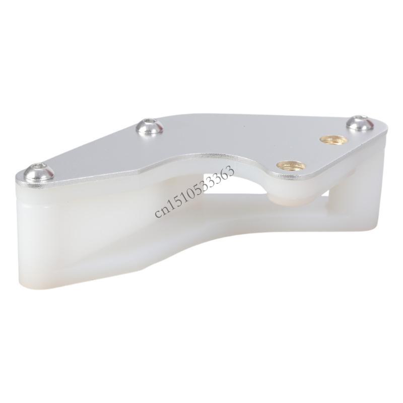 

090E Wear Resistant High Strength Aluminum Scooters Chain Guard Guide for 50cc 70cc 110cc Offroads Motorcycles Easy Install срібний