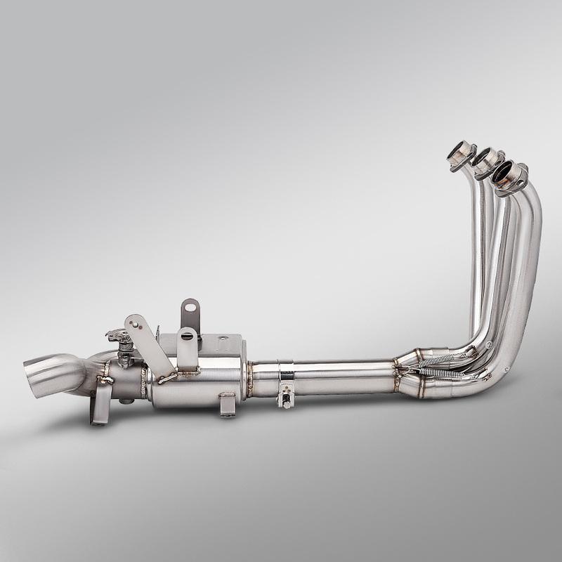 slip on Front Connect Link Pipe for CFMOTO 675SR 675SR-R 675SRR Dua lchannel valve exhaust Connect to the original car exhaust