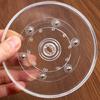 Rotating Thread Spool Holder Clear ABS Yarn Dispenser Rotating Yarn Holder Knitting Yarn Spool Holder for Weaving