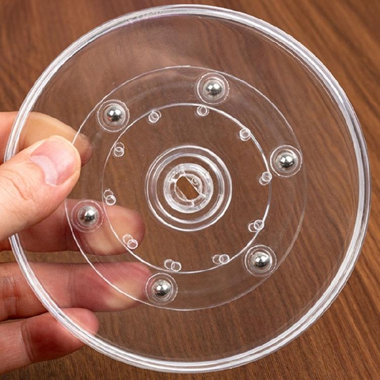 Rotating Thread Spool Holder Clear ABS Yarn Dispenser Rotating Yarn Holder Knitting Yarn Spool Holder for Weaving