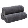 Bath Towel Cotton Terry Thick Absorbent 50x100 cm Gray Polish