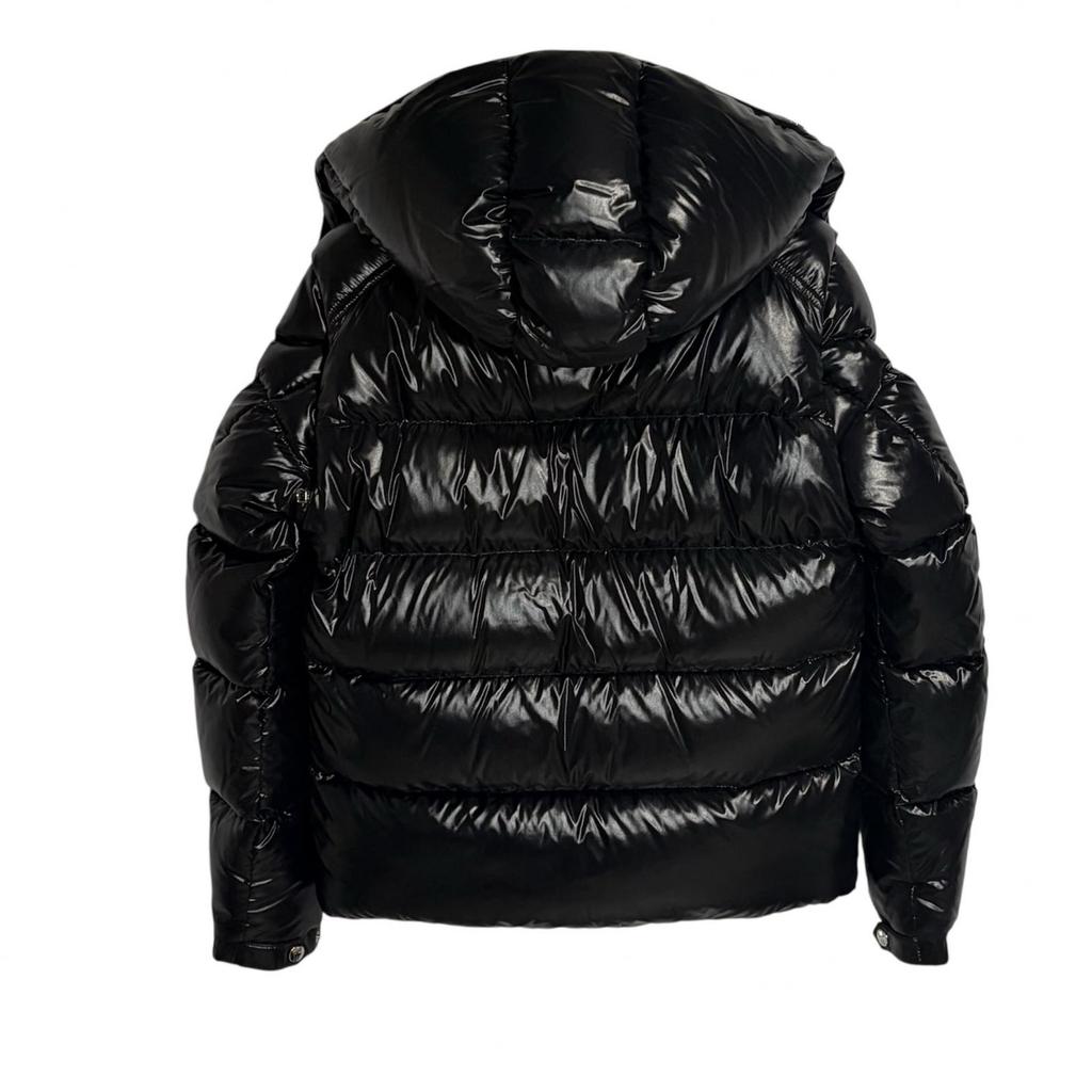 Used MONCLER TARNOSDown Jacket Black Nylon Mens
