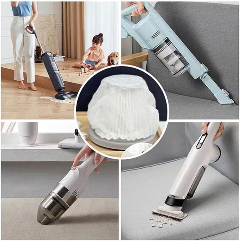Cleaner Filter Mesh Disposable Vacuum Durable Non-wovens Dust Collection Filter Filter Cover Accessories Clean Product 100PCS