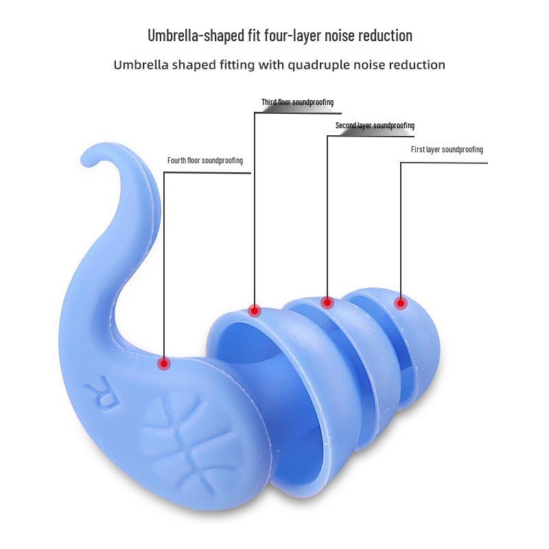 Cow Horn Sleep Earplugs - Noise-Reducing, Waterproof, Anti-Noise for Office, Nap, Swim