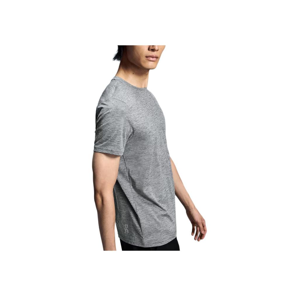 On Round Neck Pullover Short Sleeve T-Shirt Men Tops Gray 1ME10431732
